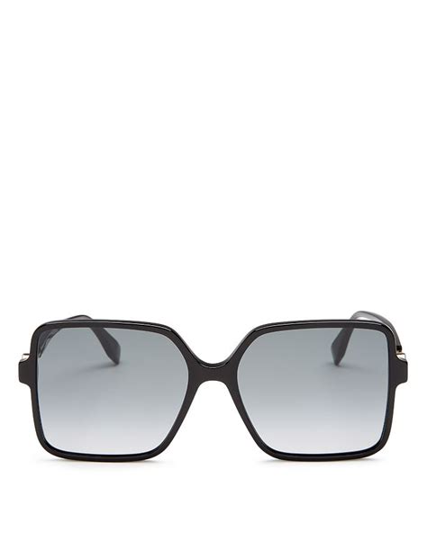 Fendi Women's Square Sunglasses, 58mm 